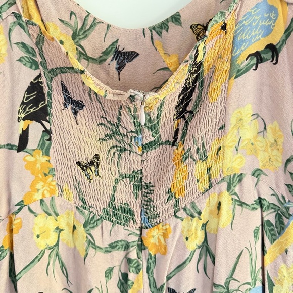 Reformation Conga Blush Toucan Christie Mini Dress Size 8 - 41293 - Picture 7 of 10